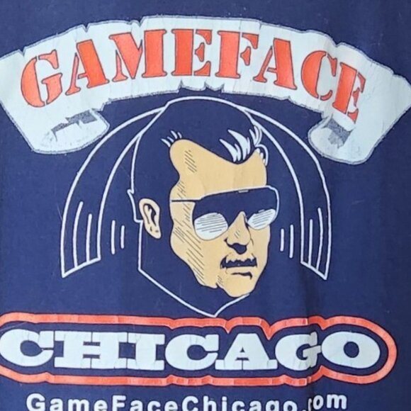 Vintage Men's T-Shirt Game Face Mike Ditka Chicago Size 2x - Picture 6 of 8